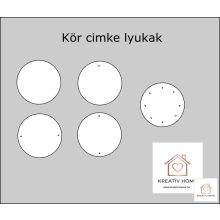 Egyedi logózott bőr cimke kör alakú