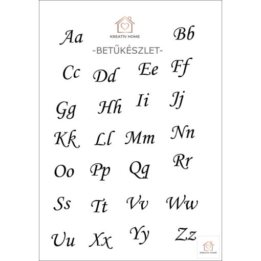 Monogramos tortadísz összefűzve oldal